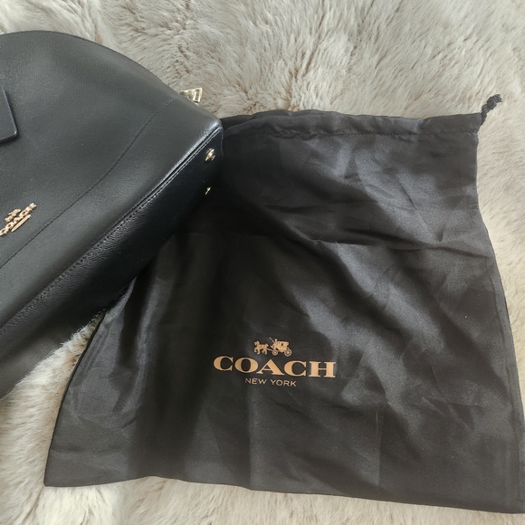 Like New COACH Sierra Bag Purse Black Crossbody Strap DUSTBAG - Picture 15 of 16